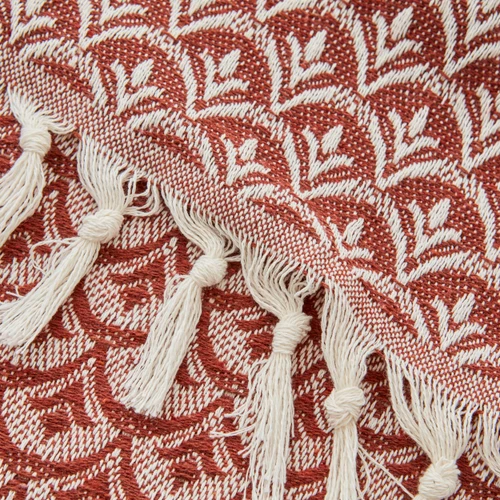 Karaca Home Cordoba Tek Kişilik Pike Yatak Örtüsü 160x230 cm Kiremit