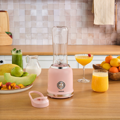 Karaca Retro Personal Kişisel Smoothie Blender Pink