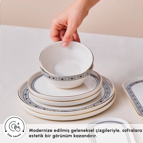 Karaca Etna 8 Parça 2 Kişilik Yemek Takımı