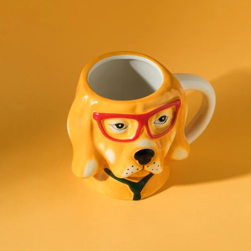 Karaca Animal Dog Mug Kupa 490 Ml