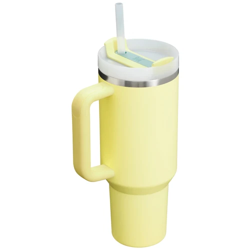 Stanley The Quencher Flowstate Tumbler Pipetli Termos Bardak 1,18L Sarı