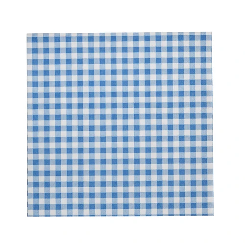 Karaca Home Plaid 20li Kağıt Peçete 33x33 cm Blue