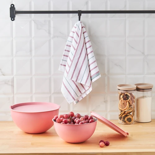 Emsan Flow Cup Karıştırma Kabı Pembe 20-24 cm