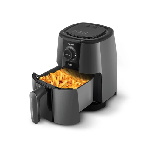 Karaca Smart Cook 60 Dakikaya Kadar Zaman Ayarlı Compact Airfryer Space Gray 2.2 Litre