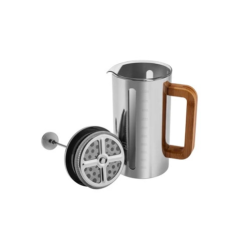 Karaca Poly Wood Borosilikat Cam French Press 1000 ml