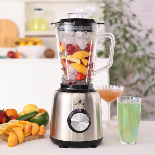 Karaca İnox 1.5 Lt Cam Hazneli Smoothie Blender