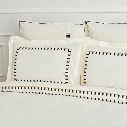 Karaca Home Core %100 Pamuk Çift Kişilik 50. Yıl Nakışlı Nevresim Takımı