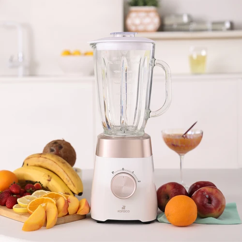 Karaca Multiblend Smoothie Blender Krem 1000W 