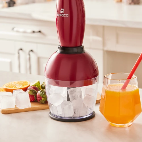 Karaca Profoodmix 3'lü Blender Set Kırmızı 1000W