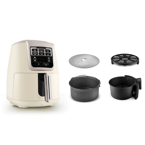 Karaca Air Pro Cook 3 in 1 XL Ev Yemeği, Közleme, Airfryer Iconic Beige 4 Kişilik