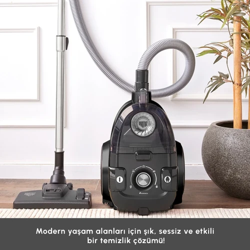 Karaca Vantuz High Force F2 Matte Black Silver