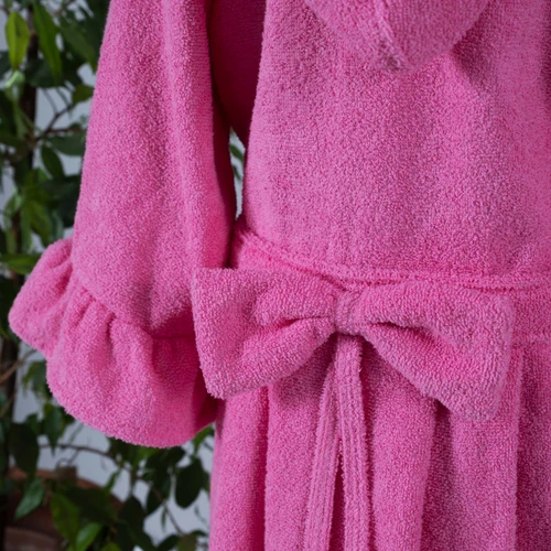 Winx by Karaca Home Bloom Pembe %100 Pamuk 6-8 Yaş Bornoz