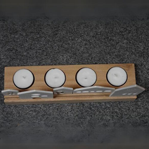 Rader 5'li Villa Evler Mumluk Beyaz