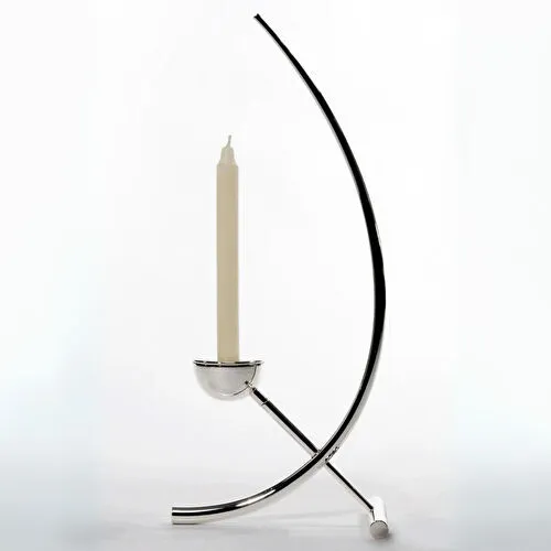 Robbe&Berking Gümüş Kaplama Şamdan