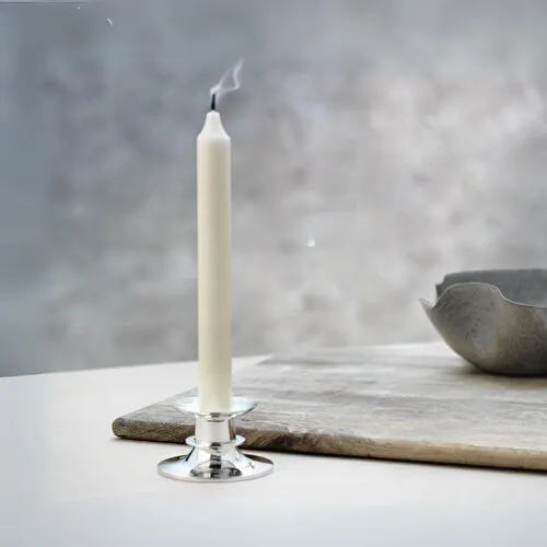 Robbe&Berking Alta Gümüş Kaplama Şamdan 5 cm