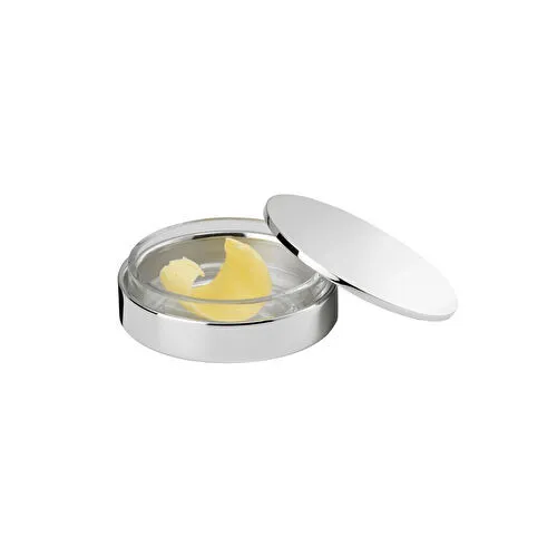 Robbe&Berking Gümüş Kaplama Kapaklı Tereyağı Tabağı