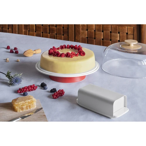 Alessi Mattina Küçük Pasta Standı Beyaz