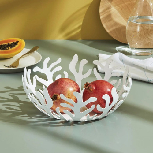 Alessi Mediterraneo Meyve Sepeti 21 cm Beyaz