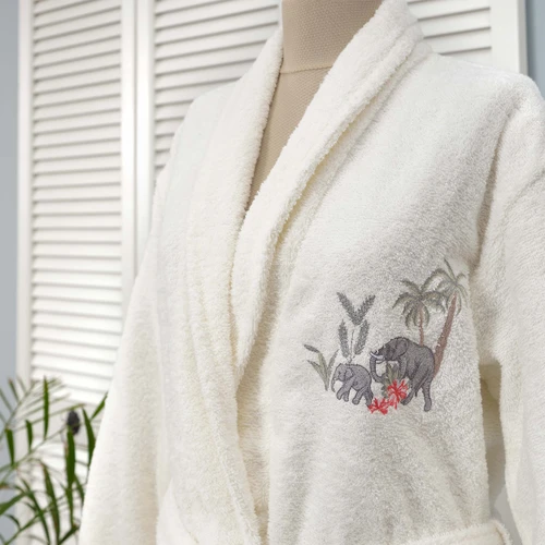 Karaca Home Elephant Kadın Bornoz Set S/M 