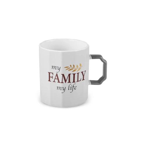 Karaca Latte Family Kupa Krem 325 Ml