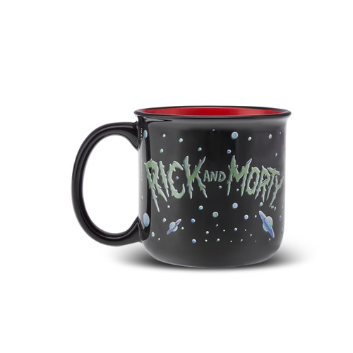 Karaca Rıck And Morty Siyah Kupa 400 Ml 