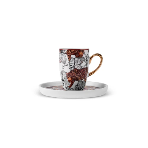 Karaca Tiger 2 Kişilik Kahve Fincanı 100 Ml