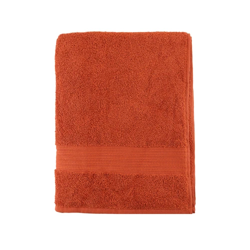 Karaca Home Back To Basic %100 Pamuk Banyo Havlusu 85x150 cm Kiremit 