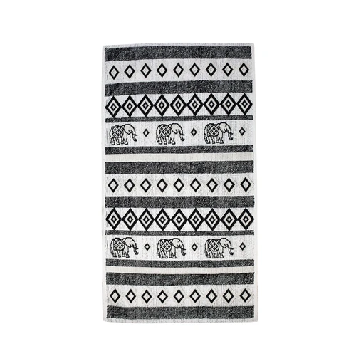 Karaca Home Marodisa 80x150 cm Ekru/Siyah Kilim