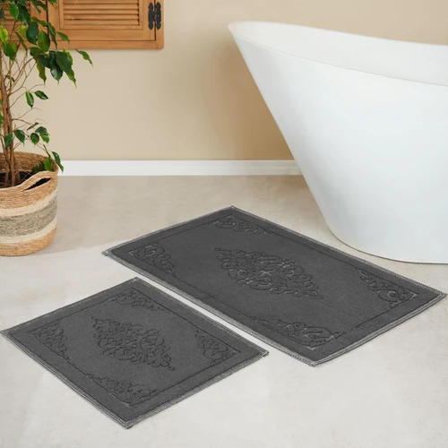 Karaca Home Milly Gri 2li Paspas Set