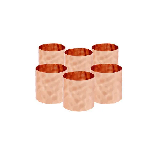 Karaca Home Moroc Peçete Yüzüğü 6'lı Rose Gold 4cm
