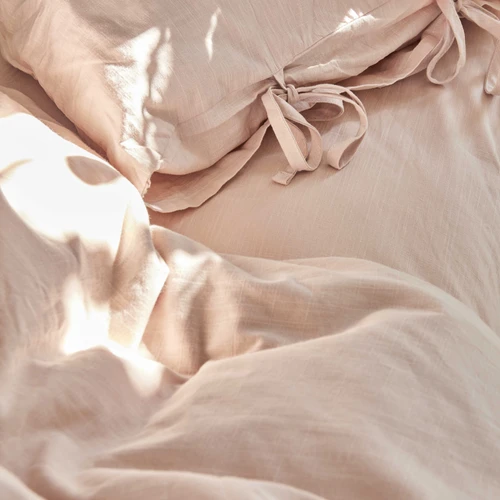 Karaca Home 4 Element Blush %100 Pamuk Tek Kişilik Nevresim Takımı Su Toprak
