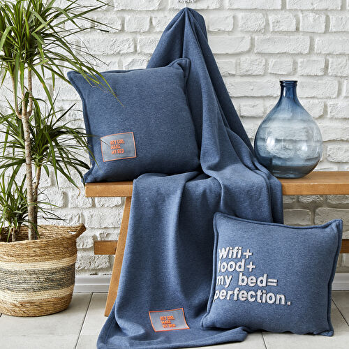 Karaca Home Softy Comfort Tv Battaniyesi İndigo 130x170cm