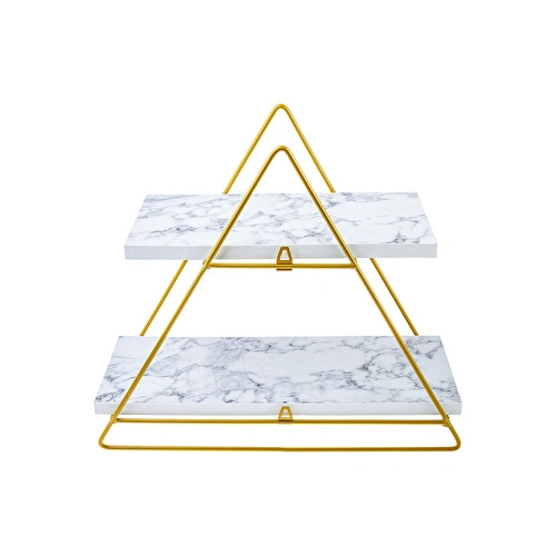 Karaca Home Jessie 2 Katlı Banyo Mutfak Rafı Beyaz