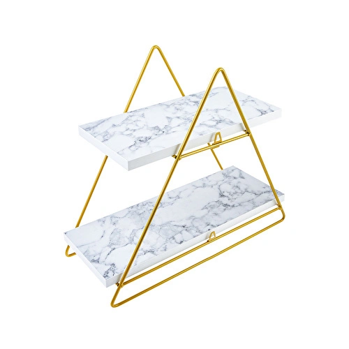 Karaca Home Jessie 2 Katlı Banyo Mutfak Rafı Beyaz