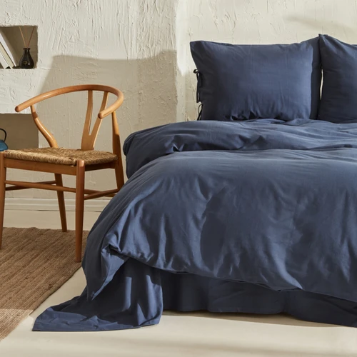 Karaca Home 4 Element Çift Kişilik Nevresim Takımı Lacivert 