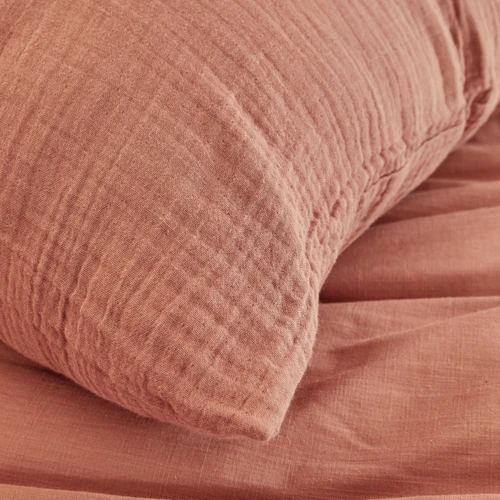 Karaca Home 4 Element Terracotta %100 Pamuk Çift Kişilik Yatak Örtüsü Ateş