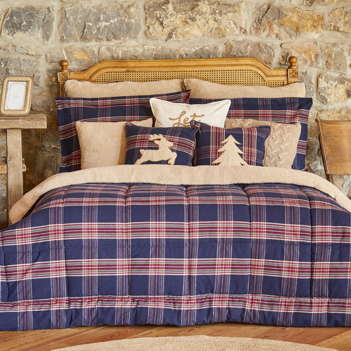 Karaca Home Woodland Lacivert Tek Kişilik Cozy Comfort Uyku Seti