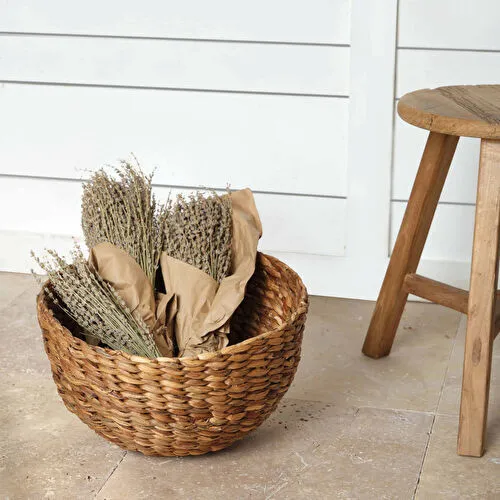 Karaca Home Lora Hasır Yuvarlak Sepet 40 cm