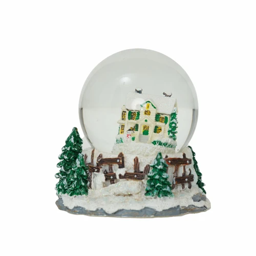 Karaca Home House With Snowman Kar Küresi