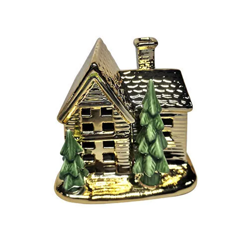 Karaca Home House Led Işıklı Obje Gold 11x12cm