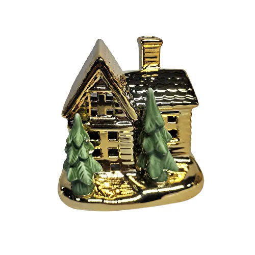 Karaca Home House Led Işıklı Obje Gold 9x9,5 cm