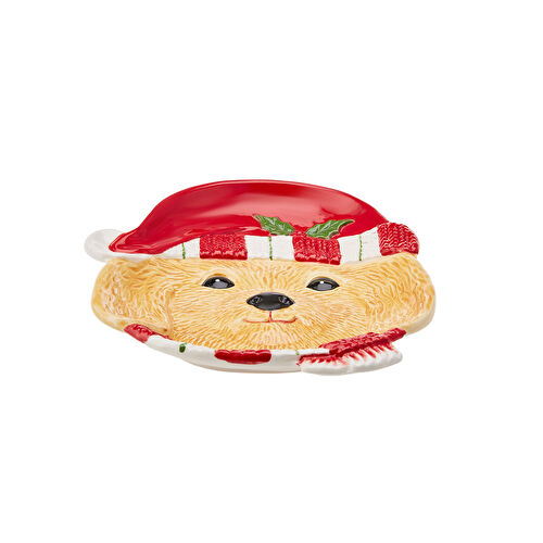 Karaca Home Golden Dog Dekoratif Tabak 20cm