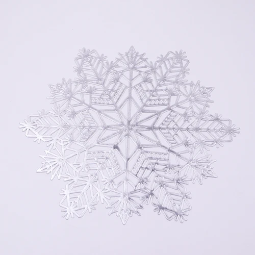 Karaca Home Snow Flake 2'li Amerikan Servis Gümüş