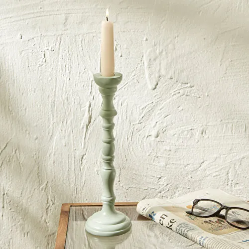 Karaca Home Joyful Şamdan 28 cm Mavi