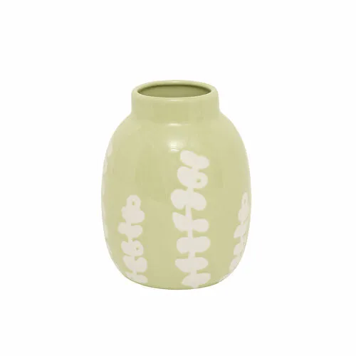 Karaca Home Romance Yeşil Vazo 19 cm