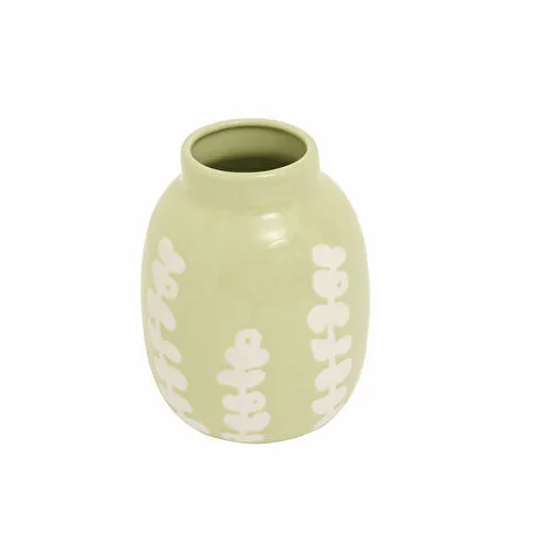 Karaca Home Romance Yeşil Vazo 19 cm