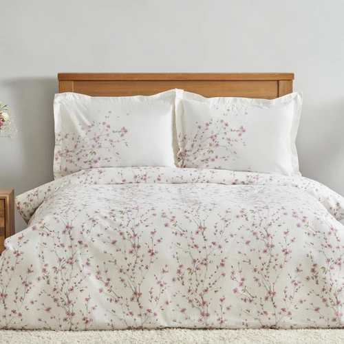 Karaca Home Annata Somon %100 Pamuk Çift Kişilik Pike Takımı