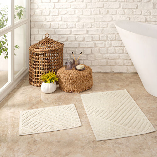Karaca Home Kelly Line Krem Paspas Set