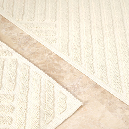 Karaca Home Kelly Line Krem Paspas Set