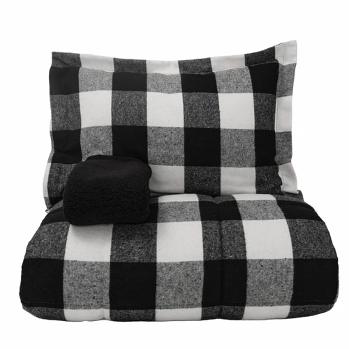 Karaca Home Mountain Siyah-Beyaz Tek Kişilik Cozy Comfort